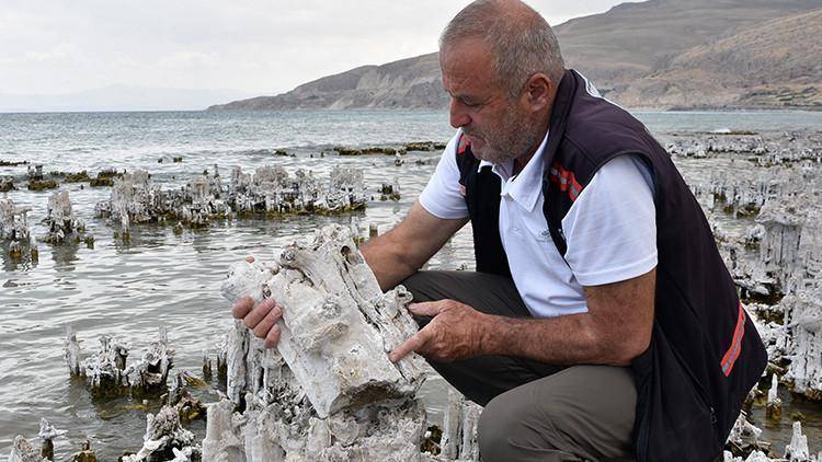 Van Gölü’nde dev keşif! Bilinenlerin en büyüğü: 80 metrelik mikrobiyalit ortaya çıktı 5
